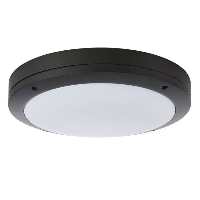 Luik plain black textured casing