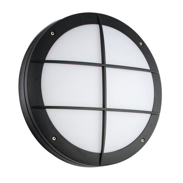 Luik grill black textured casing