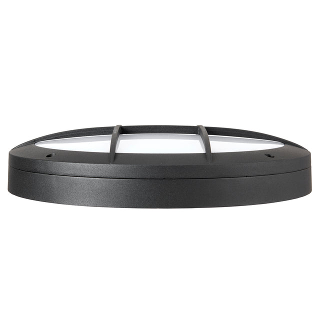 Luik grill black textured casing