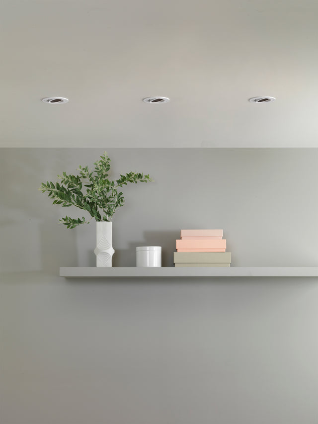 Pinhole Slimline Square Adjustable Fire-Rated