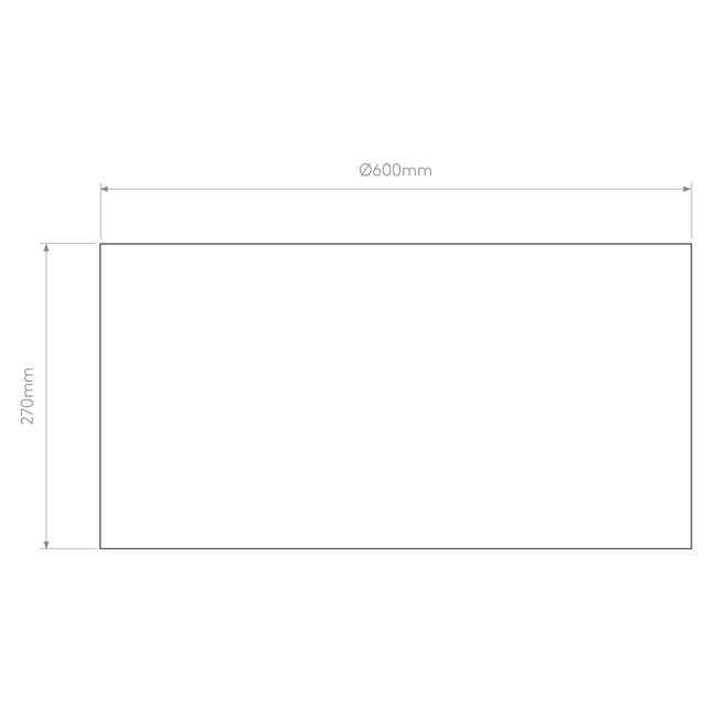 Bevel Round 600