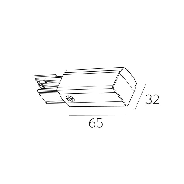 3-PHASE TRACK CONNECTOR