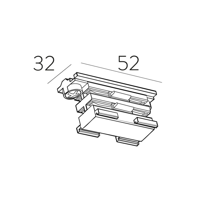 3-PHASE TRACK STRAIGHT JOINT