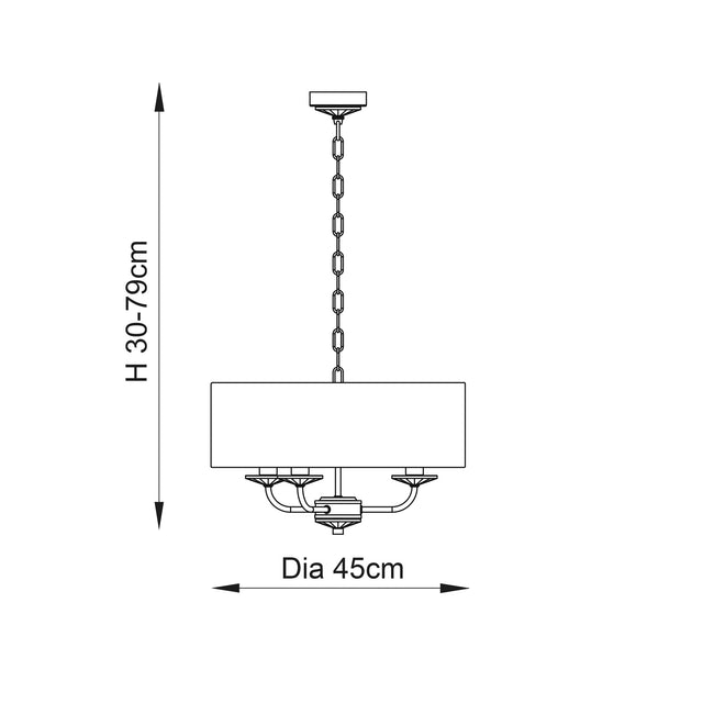 Nixon 3lt pendant