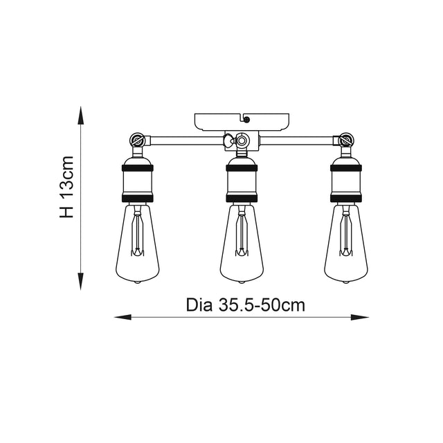 Hal 3lt semi flush