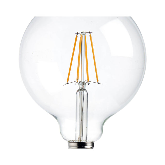 E27 LED FILAMENT GLOBE 125MM 7W | 810LM | 116LM/W | 2700K | Dimmable