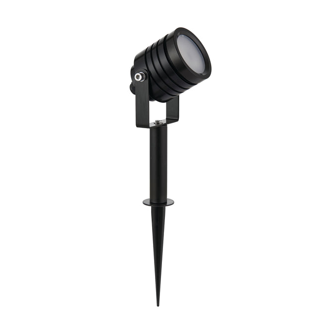 Luminatra CCT spike black IP65 4W