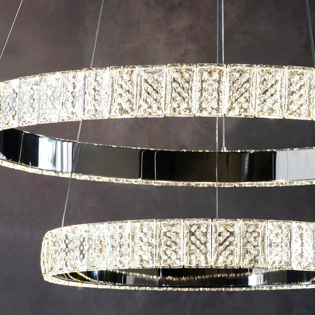 Celeste 2 ring pendant