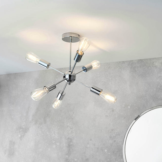 Rubens 6lt semi flush