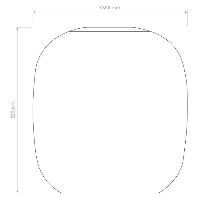 Curve Glass 220