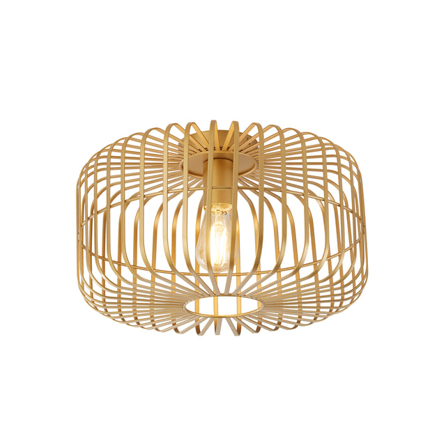 Crib Flush - Matt Gold Metal