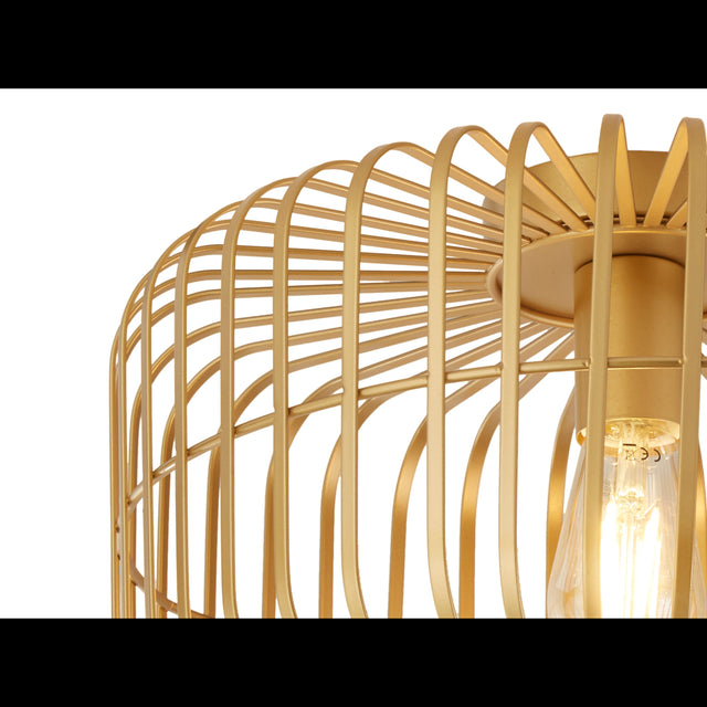 Crib Flush - Matt Gold Metal