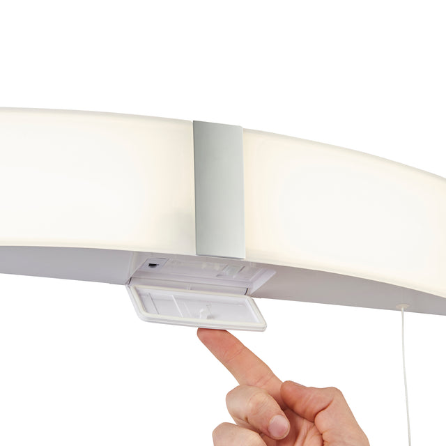 Onan shaver light White/Chrome 6W 4000K IP44