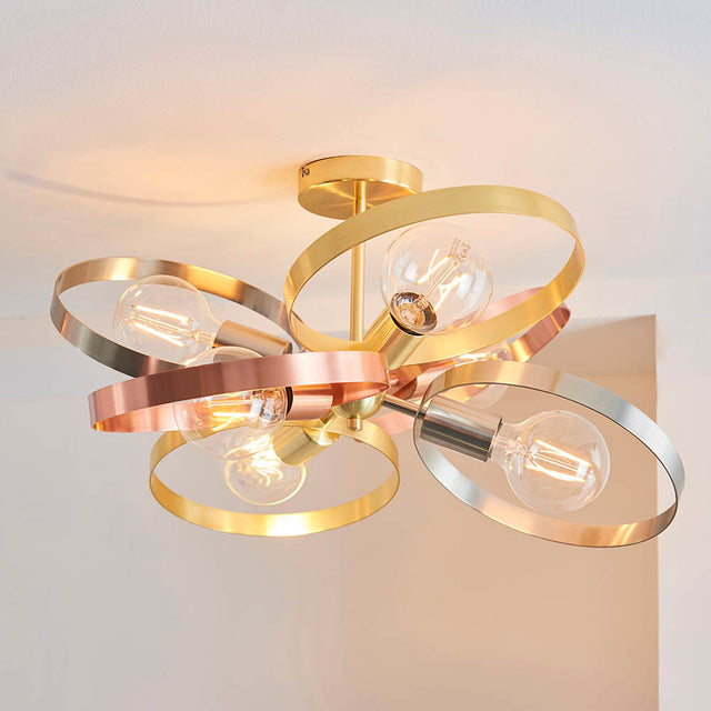 Hoop 6lt Semi Flush