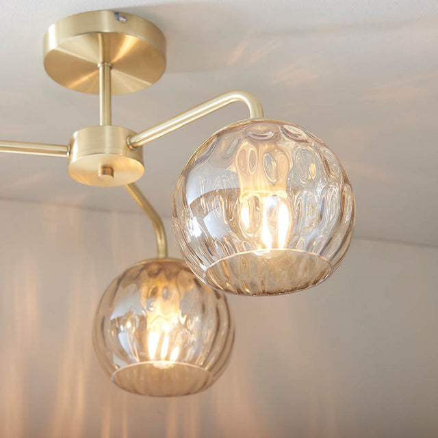 Dimple 3lt semi flush
