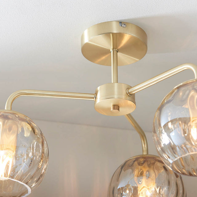 Dimple 3lt semi flush