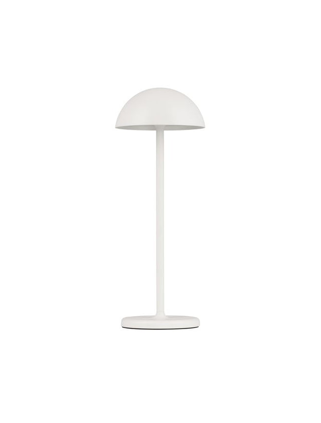 ROSE White Aluminium & Acrylic LED 1 Watt 207Lm 3000K DC 5 Volt IP54 Switch On/Off / USB Wire D: 11.5 W: 11.8 H: 32 cm