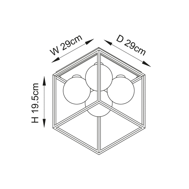 Zona Semi flush