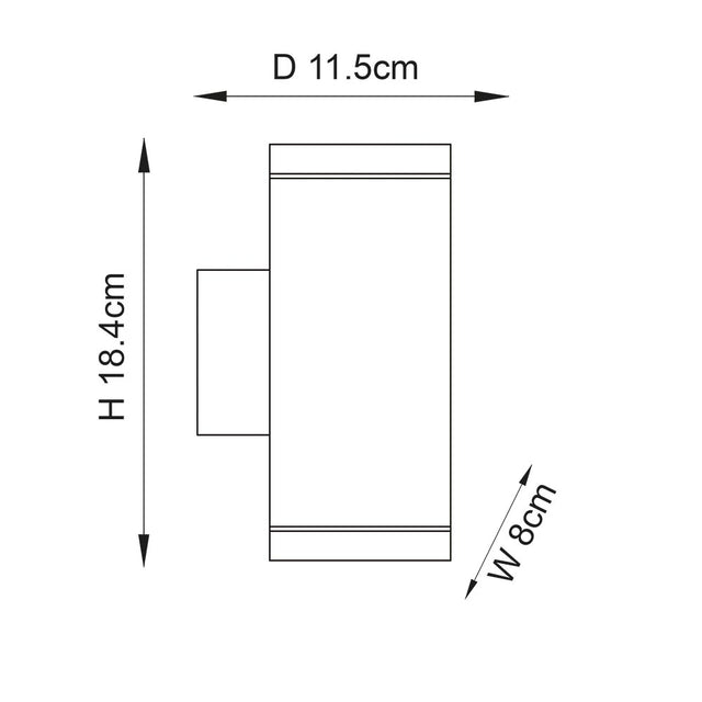 Milton 2lt wall