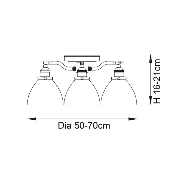 Hansen 3lt Semi Flush