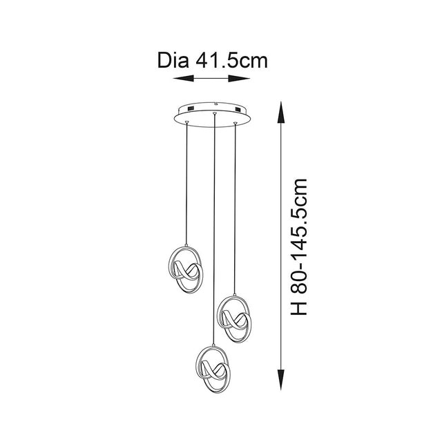 Cosma 3lt pendant