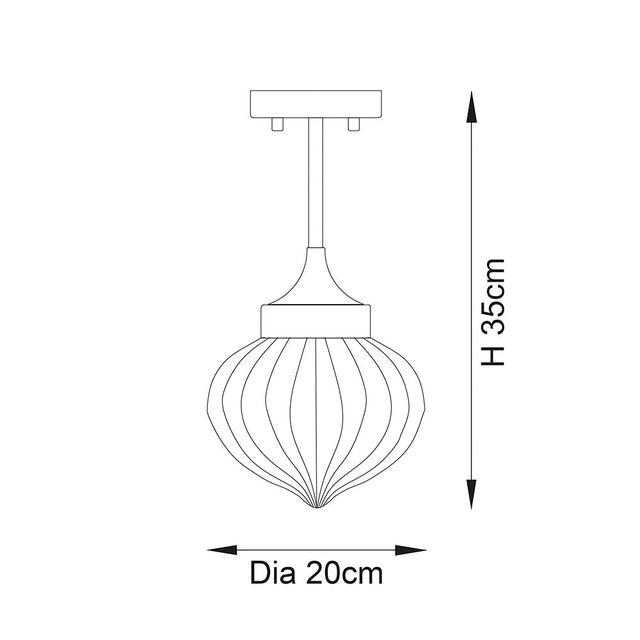 Addington Semi flush