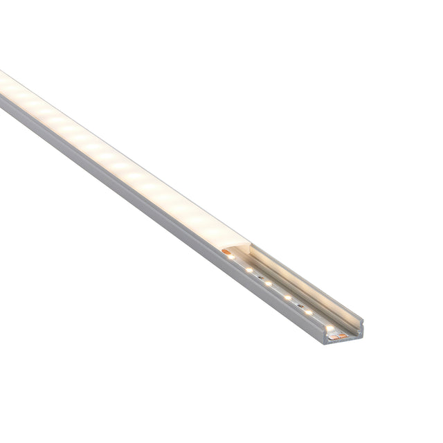 RigelSLIM Surface 2m Aluminium Profile/Matt White