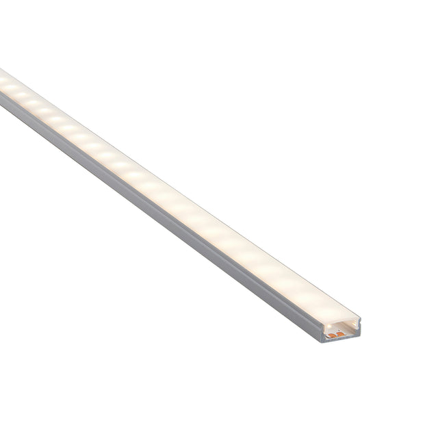 RigelSLIM Surface 2m Aluminium Profile/Matt White