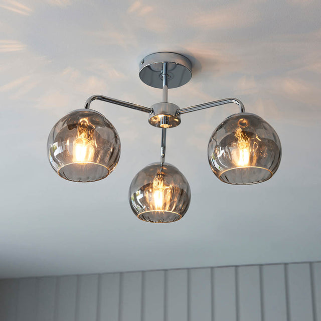 Dimple 3lt semi flush