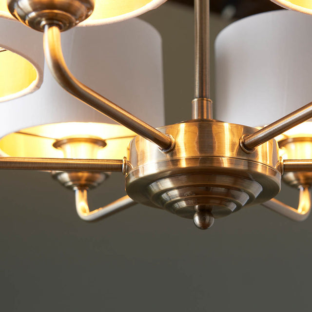 Highclere 6lt pendant