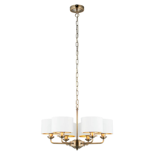 Highclere 6lt pendant
