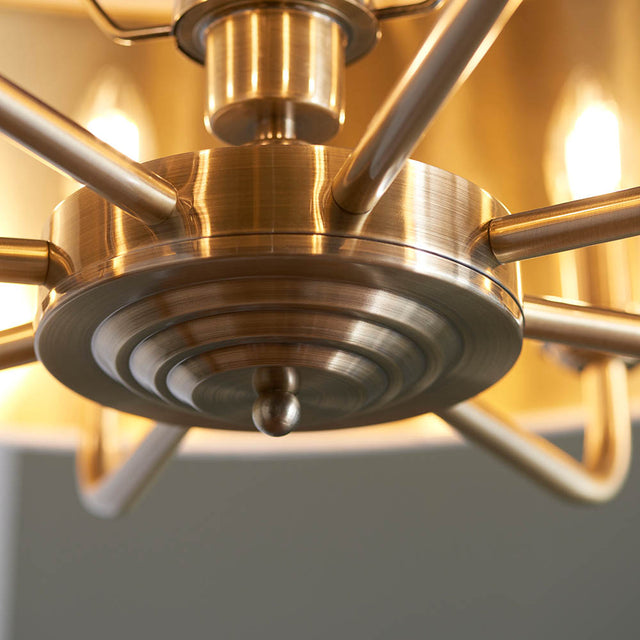 Highclere 8lt pendant