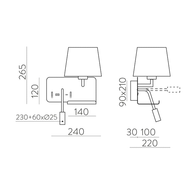 Hold Wall Lamp