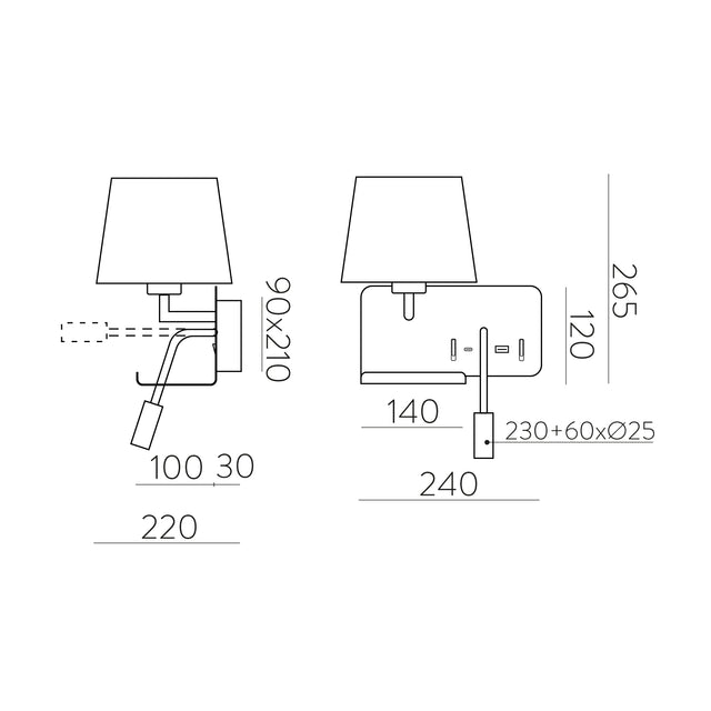 Hold Wall Lamp