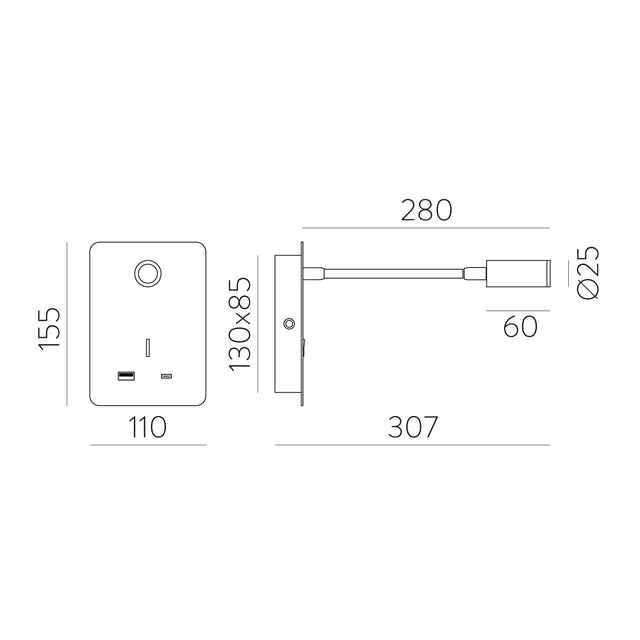 Senda Wall Lamp