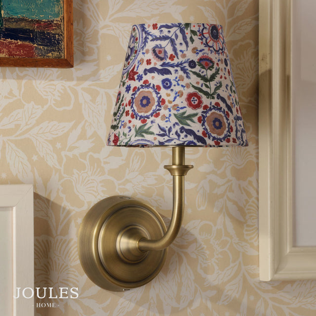 Joules Apsley Rechargeable Wall Light Festival Flower