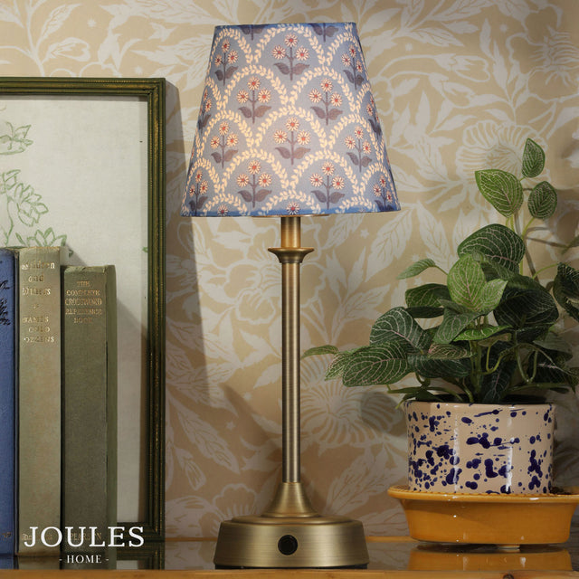 Joules Apsley Rechargeable Table Light Trellis Floral