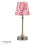 Joules Apsley Rechargeable Table Light Isla Ikat Red