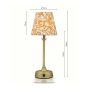 Joules Apsley Rechargeable Table Light Yellow Print