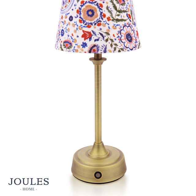 Joules Apsley Rechargeable Table Light Festival Flower