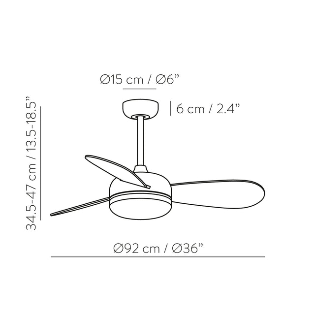 Bise Ceiling Fan