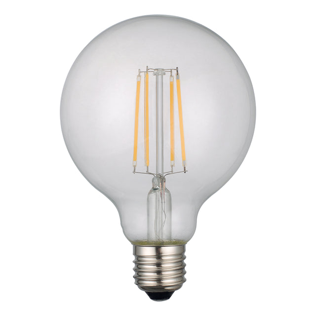 IND E27 LED DIMM MED GLOBE LAMP 6W 700LM CLEAR
