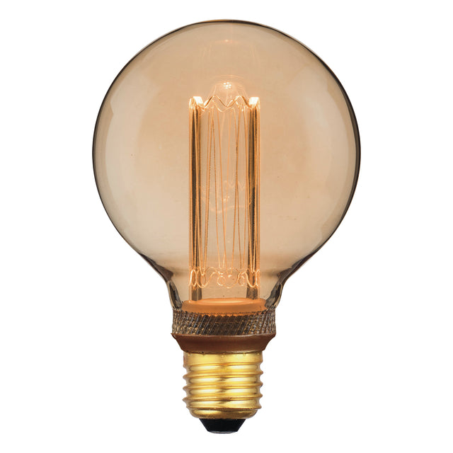 E27 LED DIM VINT GLOBE MICRO FIL 3.5W 120LM