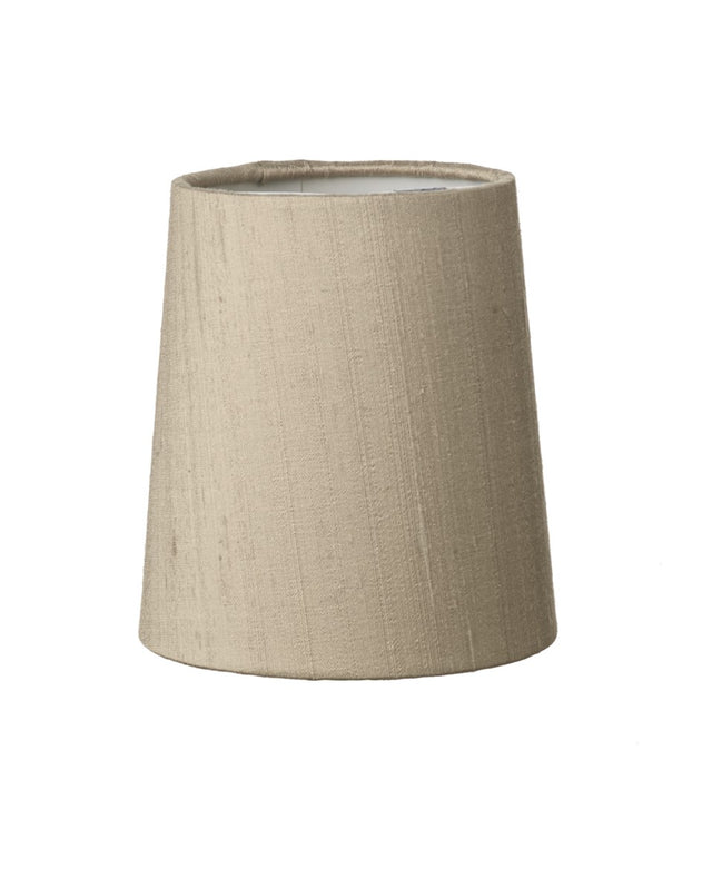 Byron Natural Linen Candle Shade 11cm
