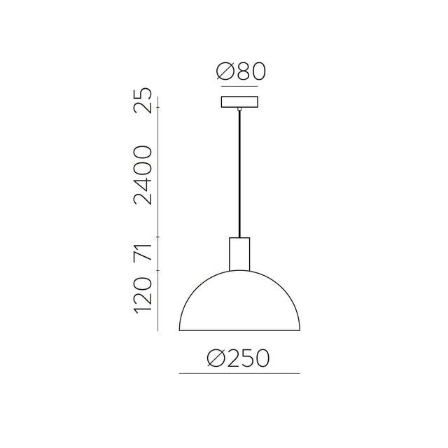 Tiga Pendant lamp