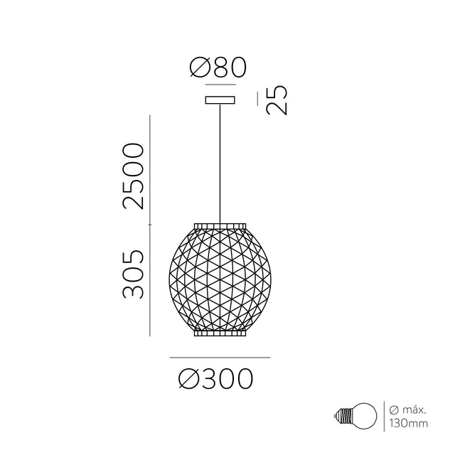 Lennis Pendant lamp