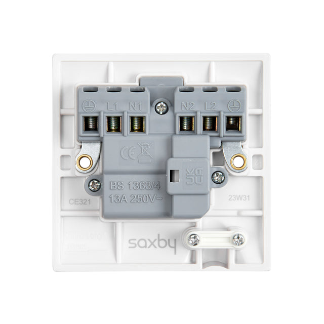 13A Switched Fused Spur Unit with Flex Outlet