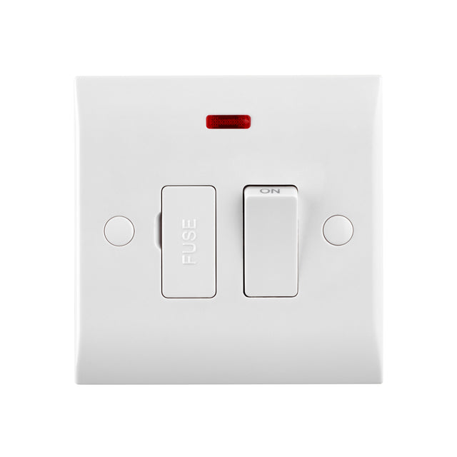 13A Switched Fused Spur Unit with Neon