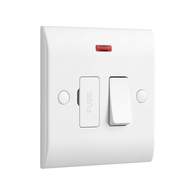 13A Switched Fused Spur Unit with Neon