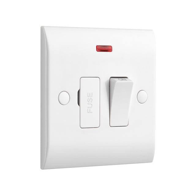 13A Switched Fused Spur Unit with Neon